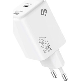 Subblim Charger Gan 45w Charger Usb C+c