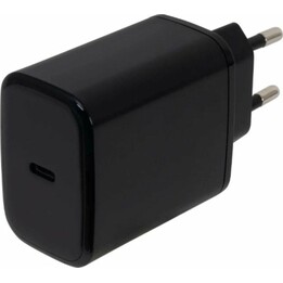 GaN Wall Charger Fonestar POWER-C-65/ 1xUSB Type-C/ 65W/ Black