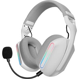 Mars Gaming MHWPRO Wireless Gaming Headphones with Microphone/ Jack 3.5/ Bluetooth/ White