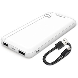 Powerbank 10000mAh Philips DLP1810NW/62/ White