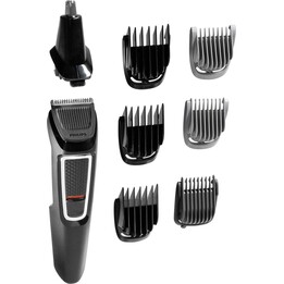 Recortadora Philips MG3730/15 Serie 3000 8 en 1 Negro