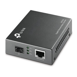 TP-Link MC220L RJ45 Gigabit to SFP Slot Gigabit MiniGBIC Chassis Mount Fiber Converter