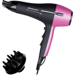 SÈCHE-CHEVEUX PROFESSIONNEL ORBEGOZO SE-2320 - 1800-2200W - 2 PUISSANCES - 3 NIVEAUX DE TEMPÉRATURE ET D'AIR FROID - DIFFUSE