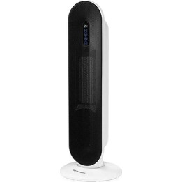 Orbegozo CR 5034, Ceramic Heater 2000W with Adjustable Thermostat and Two Selectable Heat Power Levels, Grey