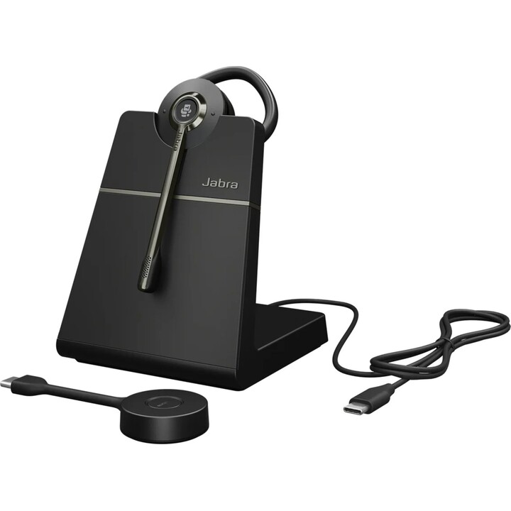 Jabra Engage 55 SE Wireless Ear Hook Headset Car/Home Office Black