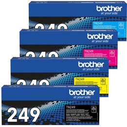 Tóner original Brother TN-249 - Paquete múltiple de 4 (TN-249CMYK)