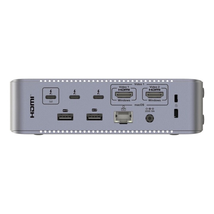 ThunderDock TB5 8K de 14 puertos