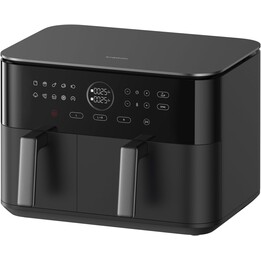 Friggitrice ad aria calda doppia Xiaomi MAF-D1001 da 10 litri, indipendente, 2700 W, nera