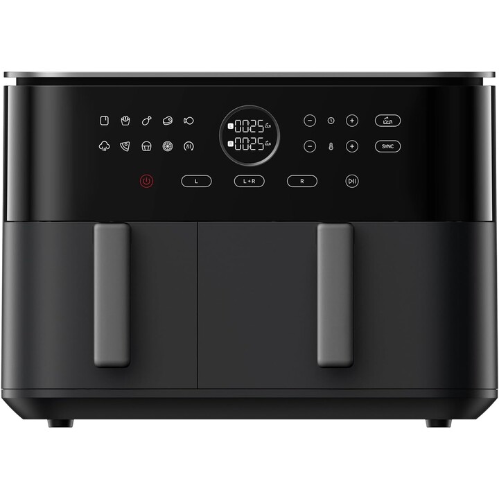 Xiaomi MAF-D1001 Doble 10 L Independiente 2700 W Freidora de aire caliente Negro
