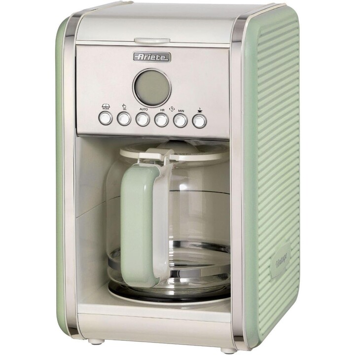 Machine à café filtre Ariete Vintage - 1,5 l - verte