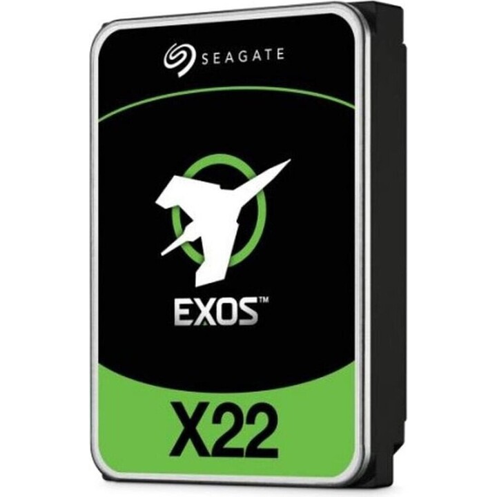Seagate Exos X22 ST22000NM001E 22TB 3,5" Enterprise HDD SATA 6Gb/s 7200RPM 256MB Cache Helium Versiegelt 512e/4Kn