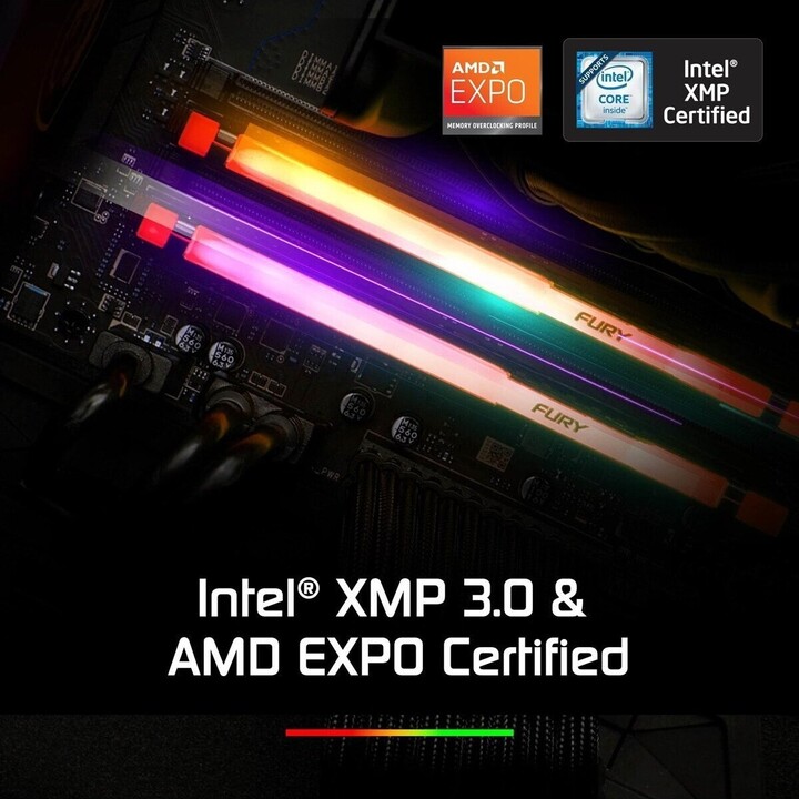 Kingston Technology Fury Beast Modulo Memoria Rgb 64 Gb 2 x 32 Gb Ddr5 Ecc