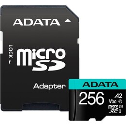 Adata Premier Pro U3 V30S microSD microSDXC A2 256GB Memoria