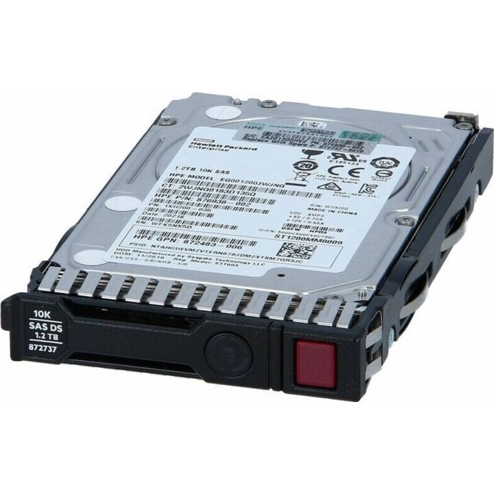 HPE 1.2TB SAS 2.5" 10000rpm SFF Hot Plug Hard Drive