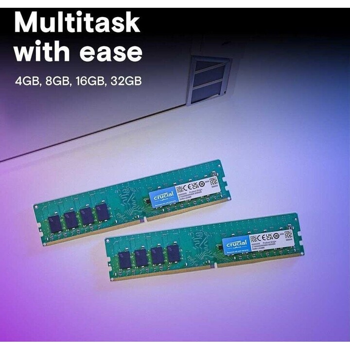 Memoria RAM Crucial CT8G4DFRA32AT 8GB 1x8GB DDR4 3200MHz CL22 DIMM