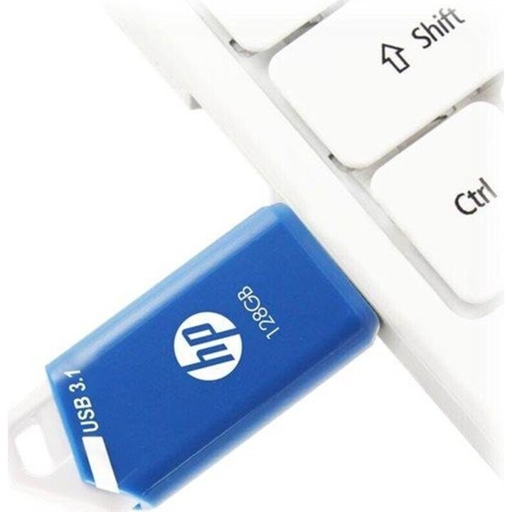 Unidade flash USB HP 3.0 128GB X755W HPFD755W-128, azul
