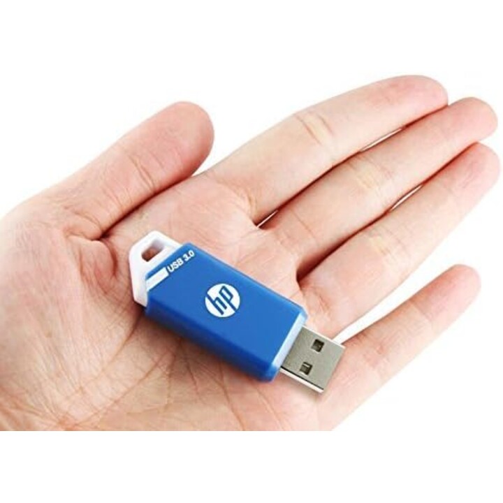 Unidade flash USB HP 3.0 128GB X755W HPFD755W-128, azul
