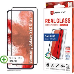 Displex Full Cover Glashülle für Galaxy S22 Ultra