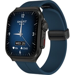 Smartwatch OV88 Azul com mais de 120 modos desportivos Chamadas Bluetooth