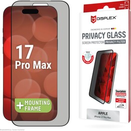 Displex Privacy Screen Protector for iPhone 17 Pro Max