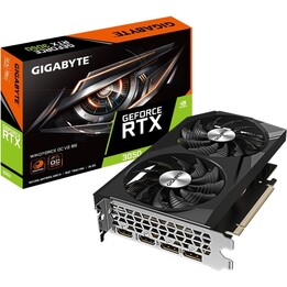 Scheda grafica|GIGABYTE|NVIDIA GeForce RTX 3050|8 GB|GDDR6|128 bit|PCIE 4.0 16x|Memoria 14000 MHz|2xHDMI|2xDisplayPort|GV-N3050W