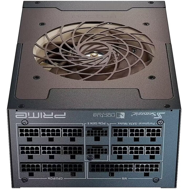 Alimentatore Seasonic Prime TX-1600 SSR-1600TR 1600W 80 PLUS Titanium completamente modulare ATX 3.0