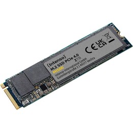 SSD Intenso MI500 2TB NVMe, SSD M.2, PCIe 4.0 Gen4x4, 5300 MB/s Leitura, 4500 MB/s, Unidade de estado sólido, 2 TB