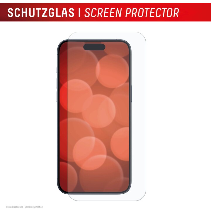 Displex Screen Protector for iPhone 16 (2D) + Case