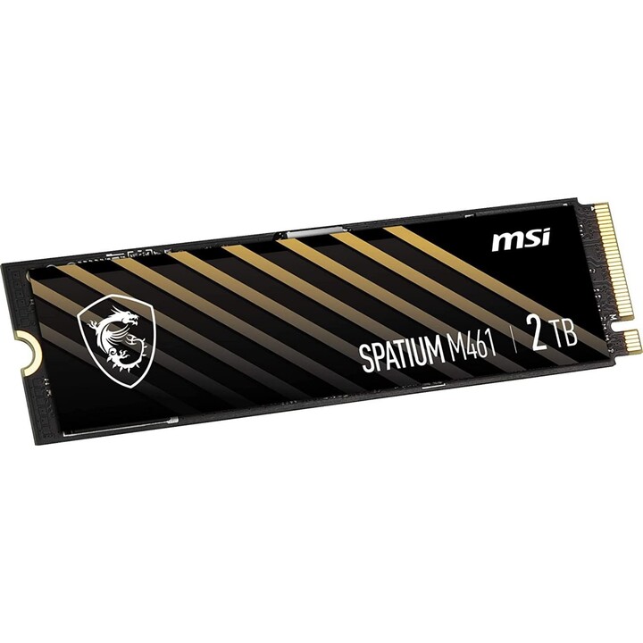 MSI SPATIUM M461 Gen 4 2TB M.2 NVMe PCIe 4.0 x4 Internal Solid State Drive