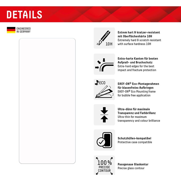 Displex Screen Protector for Google Pixel 7 (2D)
