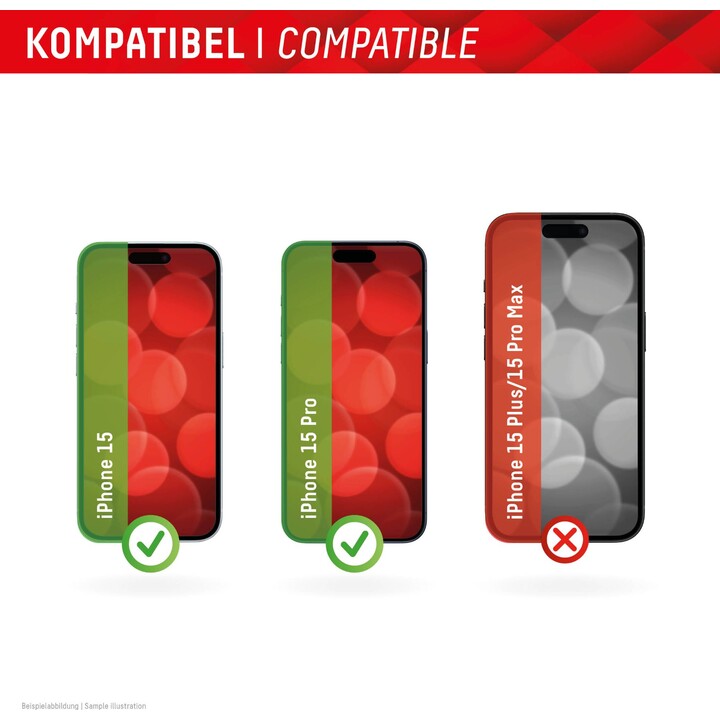 Displex Privacy Screen Protector for iPhone 15 and iPhone 15 Pro