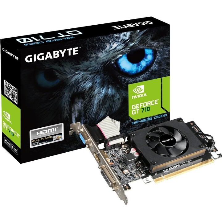 Gigabyte GeForce GT 710 2GB GDDR3 - Scheda grafica