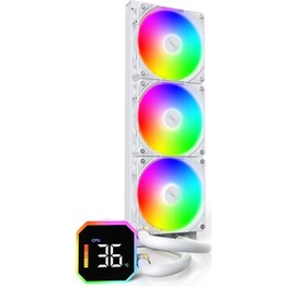 Multi-Connection CPU Cooler Blanco/Hyperflow Digital 360 Montech