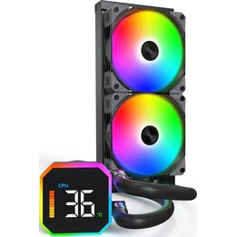 Arrefecedor de CPU multi-conexão Branco/Hiperflow Digital 240 Montech
