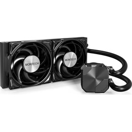 Enfriador de CPU Montech Silent240(B) Negro/Hyperflow Multi-Connect