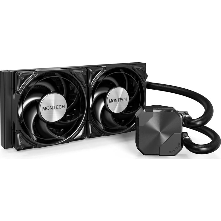 Raffreddatore per CPU Montech Silent240(B) Black/Hyperflow Multi-Connect
