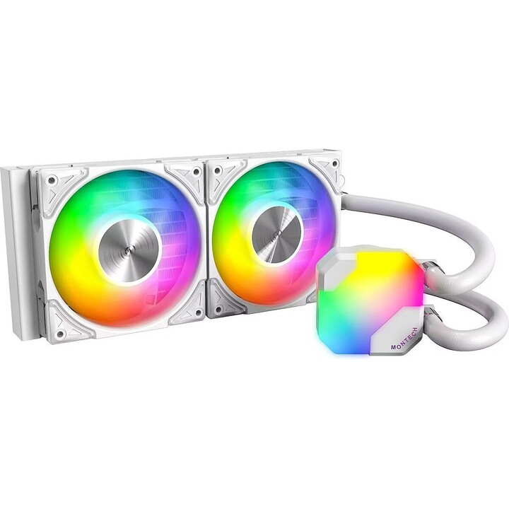 Montech Multi Socket CPU Heatsink White/hyperflow ARGB 240 (W)