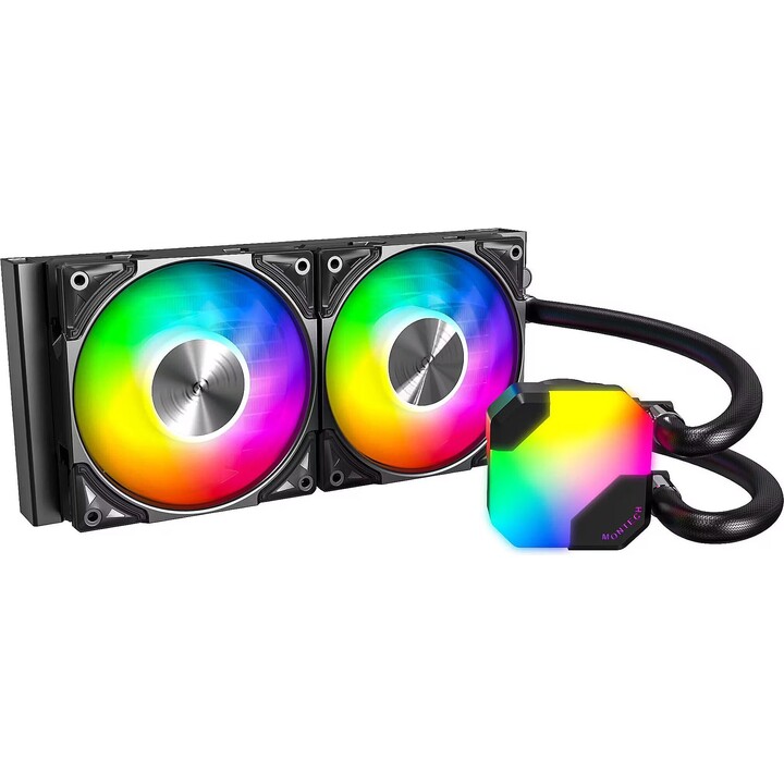 Montech Multi Socket CPU Heatsink Noir/hyperflow ARGB 240 (B)