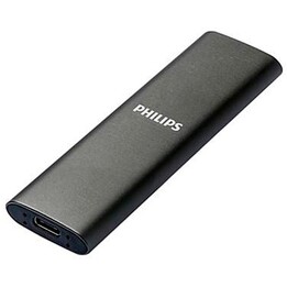 Philips FM02SS030P 2TB USB 3.2 Gen 1 Externes Solid State-Laufwerk SSD Space Gray