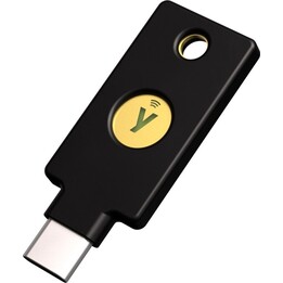 Chave de segurança azul Yubico B0BVNRXFHT USB-C NFC multiprotocolo