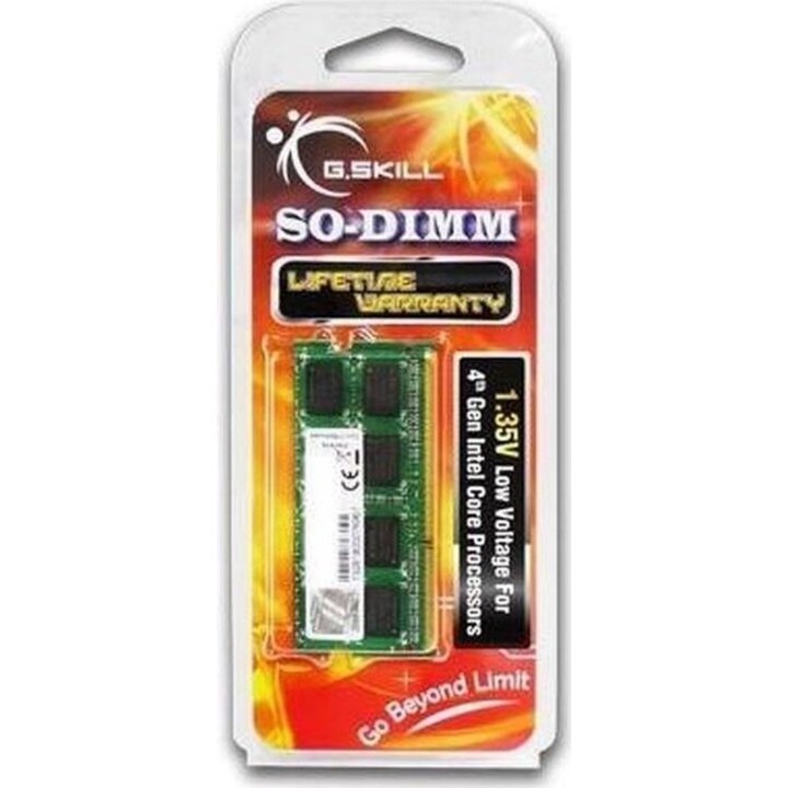 MEMÓRIA NB 8GB PC12800 DDR3/SO F3-1600C11S-8GSL G.SKILL