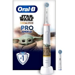 Oral-B Pro Junior 6+ Star Wars Toothbrush / Includes 1 Replacement Brush Head