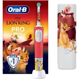 Oral-B Pro Kids 3 Löwenkönig Zahnbürste / Inklusive 1 Ersatzbürste