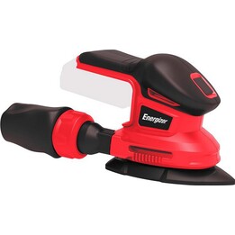 Ponceuse triangulaire Energizer 3SD05/ 385 W/ 10 feuilles de papier de verre incluses/ Sans batterie ni chargeur