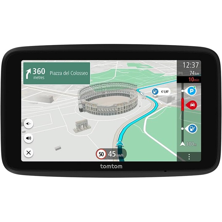 TomTom GPS para automóvel Go Superior 6", estado do trânsito, mapas mundiais, actualizações rápidas via WiFi