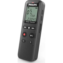 Grabadora de Voz Philips VoiceTracer DVT1160/ 8kHz/ Negro