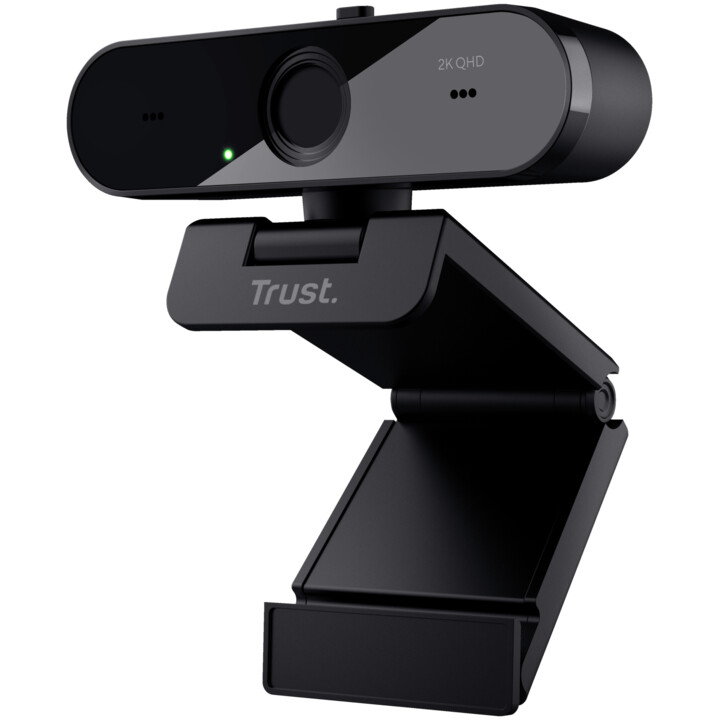 Trust TW-250 QHD-Webcam schwarz