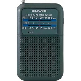 Daewoo DW1008/ Gray Portable Radio