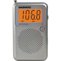 Daewoo DW1115/ Gray Portable Radio