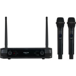 Fonestar SONAIR-2M UHF double microphone sans fil portable/comprend un récepteur